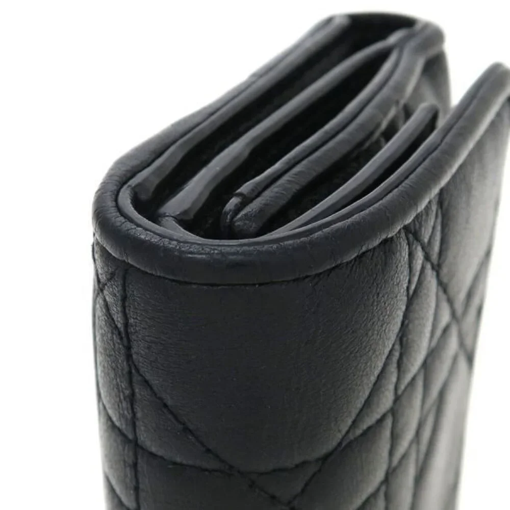 Christian Dior Lady Dior Lotus Wallet m900
